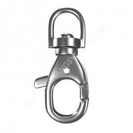Closed Snap Hook with safety and turning function